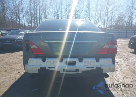 2004 Lexus Ls 430 z USA, uszkodzony, nr VIN JTHBN36FX40169261